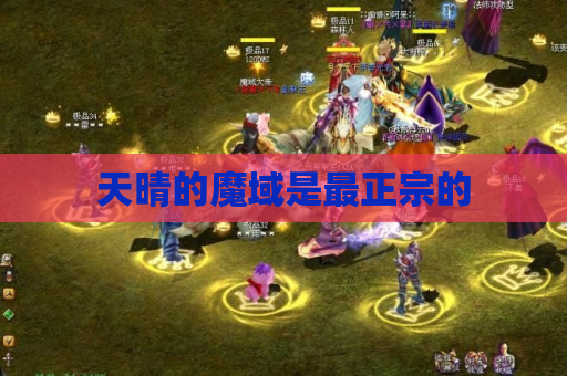 天晴的魔域是最正宗的 天晴的魔域是最正宗的