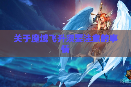 关于魔域飞升须要注意的事情 关于魔域飞升须要注意的事情