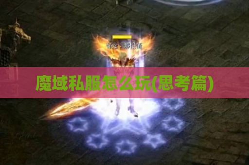 魔域私服怎么玩(思考篇) 魔域私服怎么玩(思考篇)