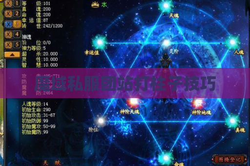魔域私服团站打柱子技巧 魔域私服团站打柱子技巧