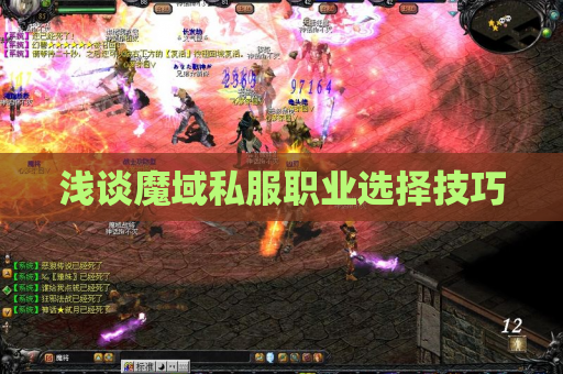 浅谈魔域私服职业选择技巧