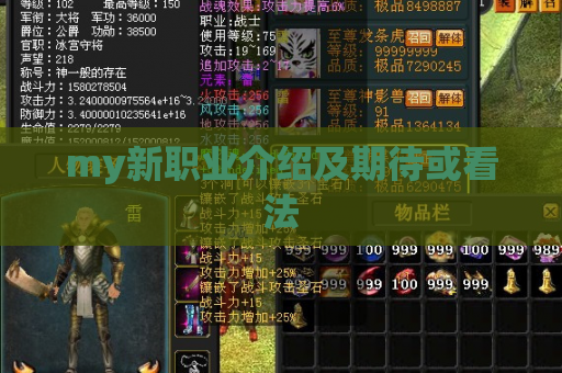 my新职业介绍及期待或看法 my新职业介绍及期待或看法